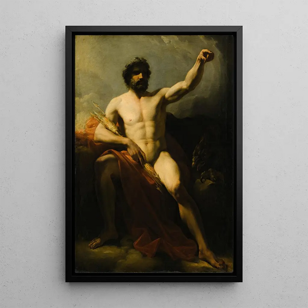 Jupiter - Heinrich Friedrich Füger — quadro incorniciato alla parete
