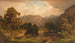 Lago di montagna con aironi - Heinrich Funk — vista dell’opera