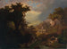 Paesaggio vicino a Merano con vista sul castello di Tirol - Heinrich Heinlein — vista dell’opera
