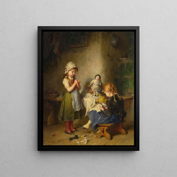 Heinrich Hirt - The Little Seamstress.webp
