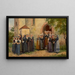 Aller à l'église dans la Forêt-Noire - Heinrich Hoffmann — quadro incorniciato alla parete