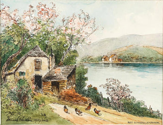 Primavera nella valle della Wachau - Heinrich Josef Wertheim — vista dell’opera