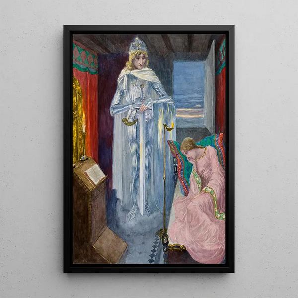 Elsa - Heinrich Lefler — quadro incorniciato alla parete