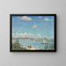 Vista su Travemünde - Heinrich Linde-Walther — quadro incorniciato alla parete