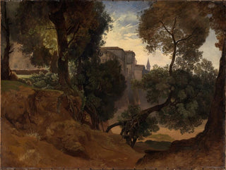 Heinrich Ludwig - Im Park der Villa Chigi in Ariccia bei Rom.webp