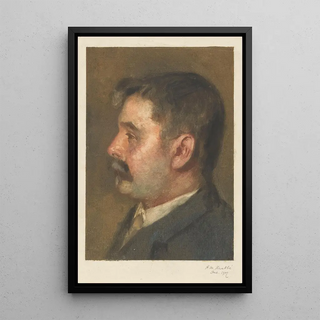 Heinrich M Krabb - Portrait of a man.webp