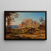 Scène de l'île de Capri - Heinrich Reinhold — quadro incorniciato alla parete