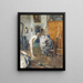 Nel studio - Heinrich Rettig — quadro incorniciato alla parete
