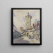 Tour de l'écluse de Rothenburg - Heinrich Rettig — quadro incorniciato alla parete