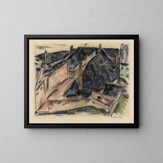 Toits - Heinrich Schröder — quadro incorniciato alla parete