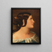Belle femme romaine - Heinrich Schwemminger — quadro incorniciato alla parete