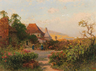 Parte nella Wachau - Heinrich Tomec — vista dell’opera