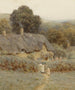 Un cottage del Gloucestershire sotto le colline dei Cotswolds - Helen Allingham — vista dell’opera