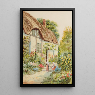 Helen Allingham - Cottage Garden.webp