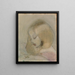 Lettura degli anelli - Helene Schjerfbeck — quadro incorniciato alla parete