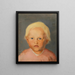 Ragazzo dai capelli biondi - Helene Schjerfbeck — quadro incorniciato alla parete