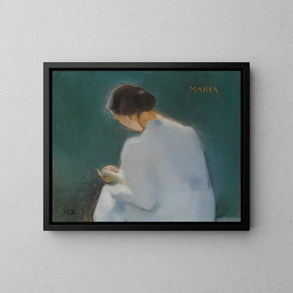 Marie - Helene Schjerfbeck — quadro incorniciato alla parete