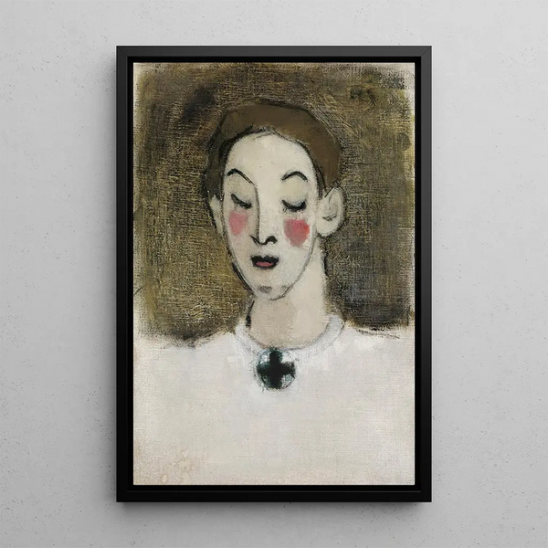 Infirmière I Kaija Lahtinen - Helene Schjerfbeck — quadro incorniciato alla parete
