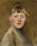Autoritratto - Helene Schjerfbeck — vista dell’opera