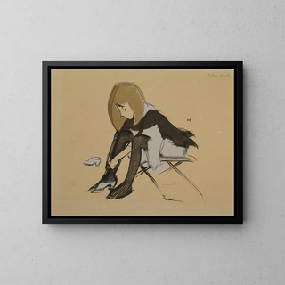 Helene Schjerfbeck - Silk Shoes.webp