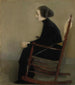 La couturière La donna che lavora - Helene Schjerfbeck — vista dell’opera