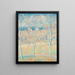 Paesaggio primaverile di Hälsingland - Helge Johansson — quadro incorniciato alla parete
