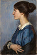 Portrait de femme de profil vers la gauche - Hellmut Eichrodt — vista dell’opera