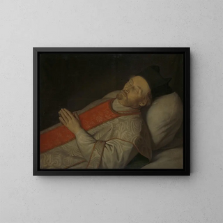 Hendrick Bloemaert - Portrait of Joannes Putkamer 16001671 on his Deathbed.webp