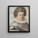 Ritratto di Gillis van Breen - Hendrick Goltzius — quadro incorniciato alla parete