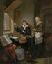 Visite chez le médecin - Hendrick Heerschop — vista dell’opera
