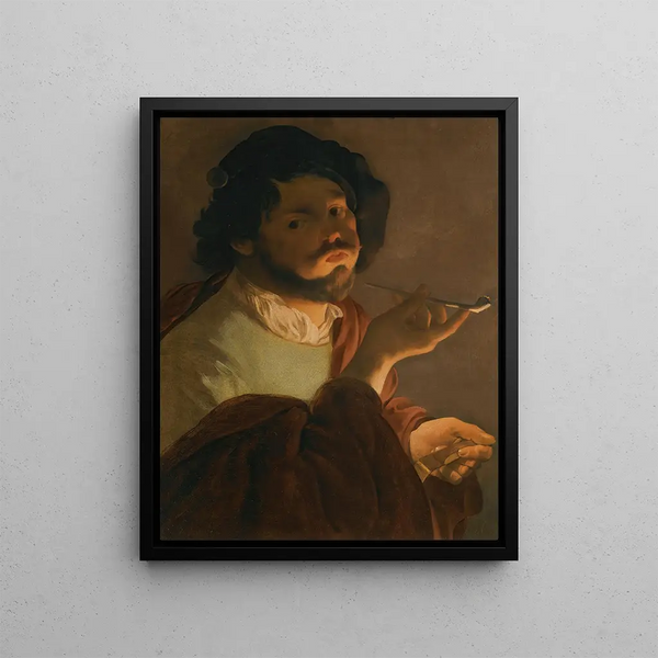 Hendrick Ter Brugghen - A Bravo Smoking.webp