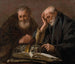 Democrito e Eraclito - Hendrick Ter Brugghen — vista dell’opera