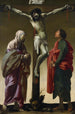 La Crucifixion avec la Vierge et Saint Jean - Hendrick Ter Brugghen — vista dell’opera