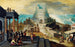 La Tour de Babel - Hendrick van Cleve III — vista dell’opera