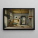 di Sant'Jerome nel suo studio - Hendrick van Steenwijck il Giovane — quadro incorniciato alla parete