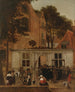 La remise d'un diplôme à l'Université de Leyde vers 1650 - Hendrick van der Burgh — vista dell’opera
