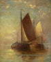 Vele in mare - Hendrick A. Hallett — vista dell’opera