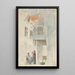 Femmes avec un enfant dans une ruelle - Hendrik Adriaan Christiaan Dekker — quadro incorniciato alla parete