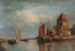 Scène di canale con barche - Hendrik Barend Koekkoek — vista dell’opera