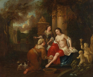 Béthsabée al bagno - Hendrik Carr — vista dell’opera