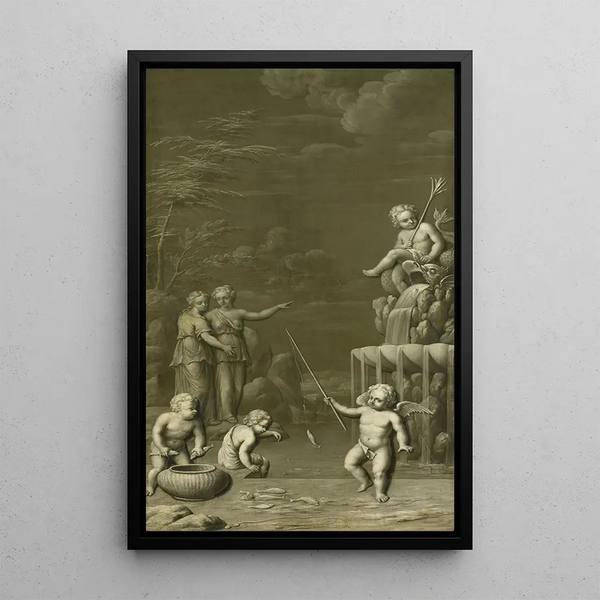 La prise - Hendrik Carr II — quadro incorniciato alla parete