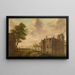 Un castello - Hendrik Frans de Cort — quadro incorniciato alla parete