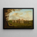 Vista del parco di Cowdray da nord-ovest - Hendrik Frans de Cort — quadro incorniciato alla parete
