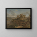Château de Chepstow - Hendrik Frans de Cort — quadro incorniciato alla parete