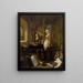 Dal medico - Hendrik Heerschop — quadro incorniciato alla parete