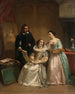 di Gérard van Honthorst che mostra i disegni del suo allievo Louise de Bohême a Amalia van Solms - Hendrik Jacobus Scholten — vista dell’opera