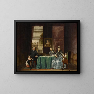 Hendrik Pothoven - Family group in interior.webp