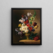 Nature morte ai fiori d'estate - Hendrik Reekers — quadro incorniciato alla parete