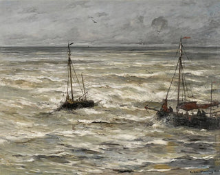 In mare - Hendrik Willem Mesdag — vista dell’opera