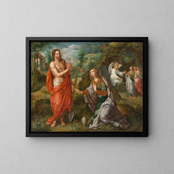 Non mi toccare - Hendrik de Clerck — quadro incorniciato alla parete